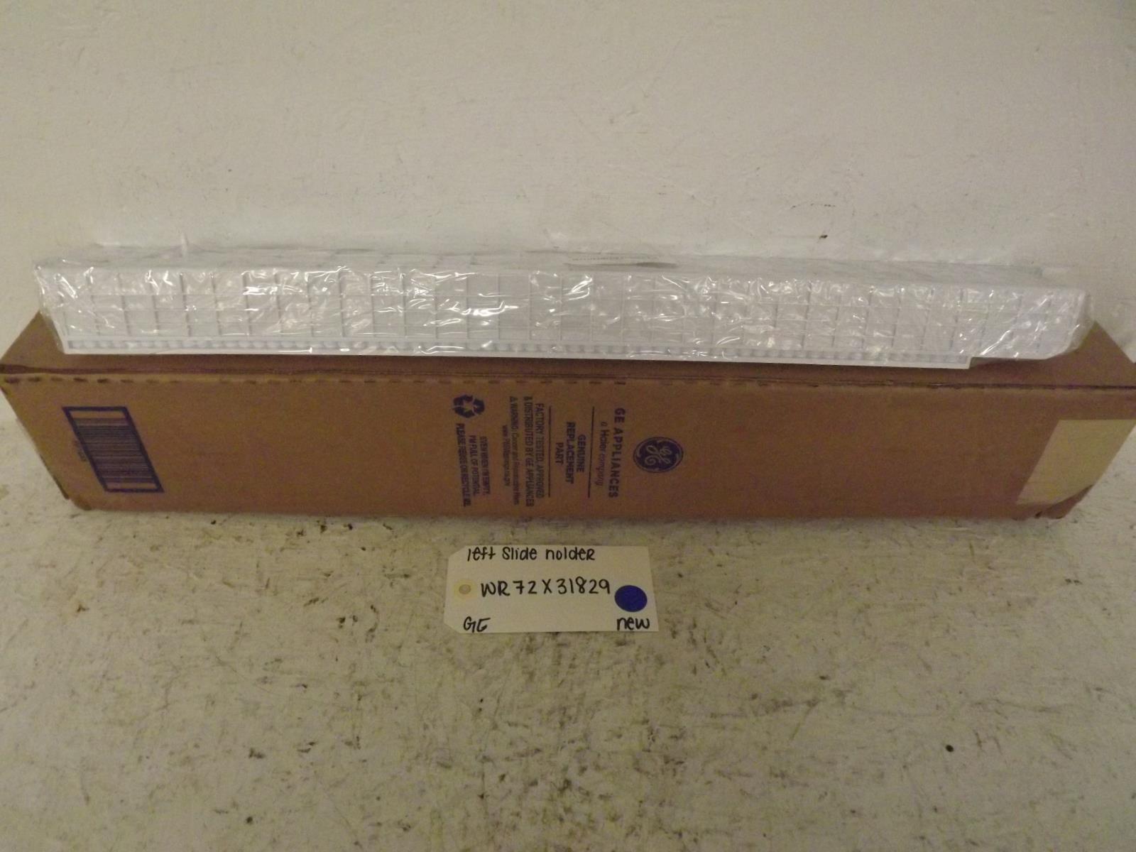 GE Refrigerator WR72X31829 Left Slide Holder New GE Refrigerator WR72X31829 Left Slide Holder New
